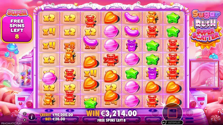 Detalle de los rodillos y multiplicadores de una tragamonedas de video