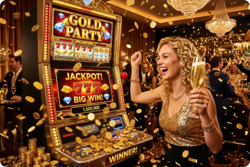 Tragamonedas Gold Party