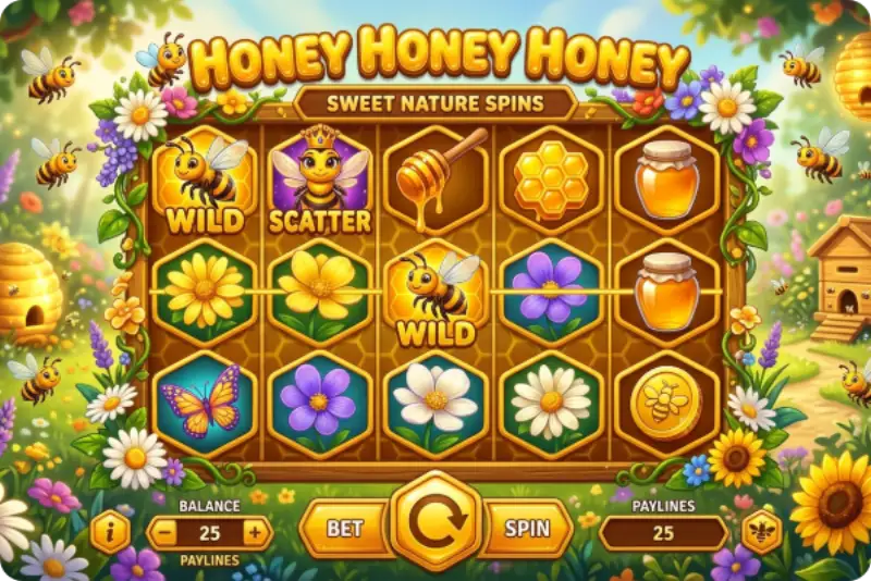 Tragamonedas Honey Honey Honey