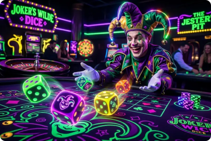 Tragamonedas Joker Dice - captura de pantalla