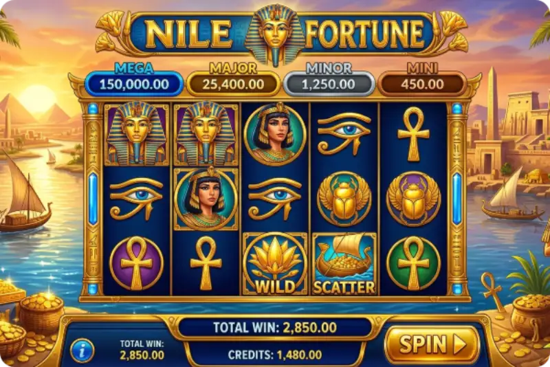 Tragamonedas Nile Fortune