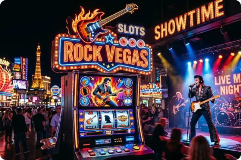 Tragamonedas Rock Vegas