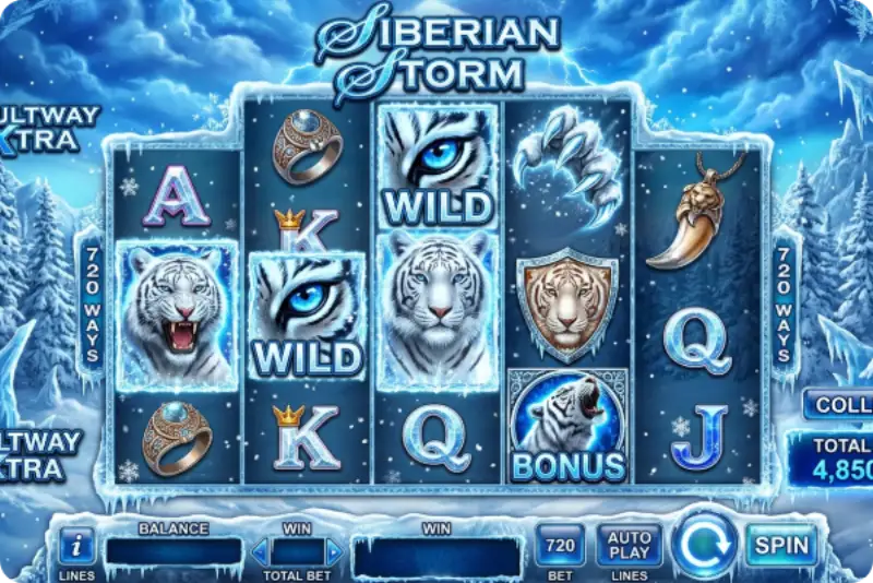 Tragamonedas Siberian Storm