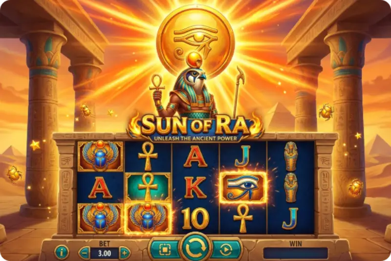 Tragamonedas Sun of Ra