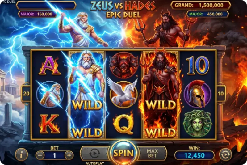 Tragamonedas Zeus vs Hades